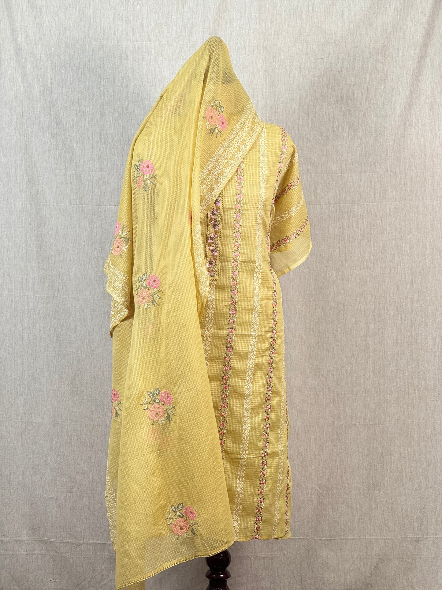 Embroidered kota Salwar suits