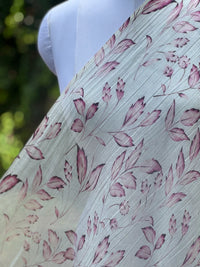 Digital Printed Mul Chanderi Fabric
