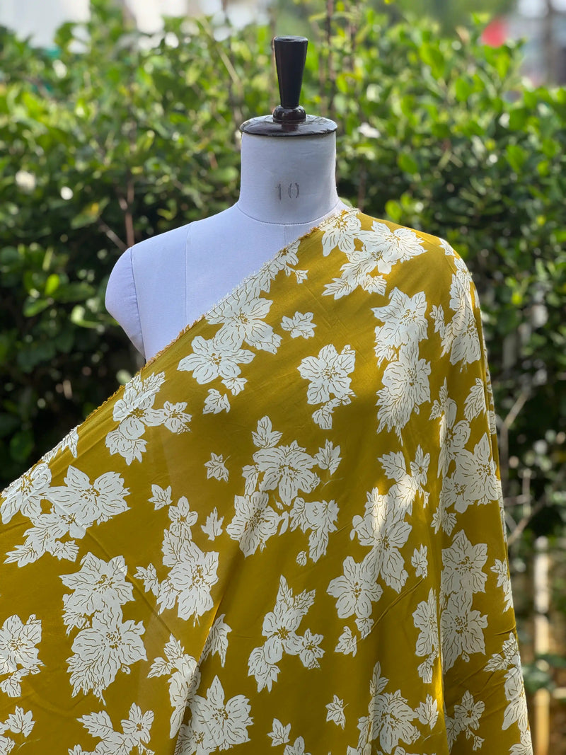 Printed Muslin Fabric