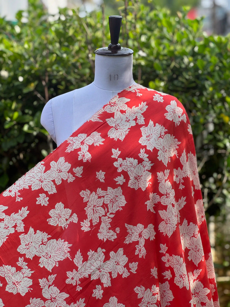 Printed Muslin Fabric