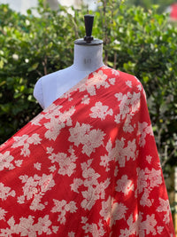 Printed Cotton Satin Fabric