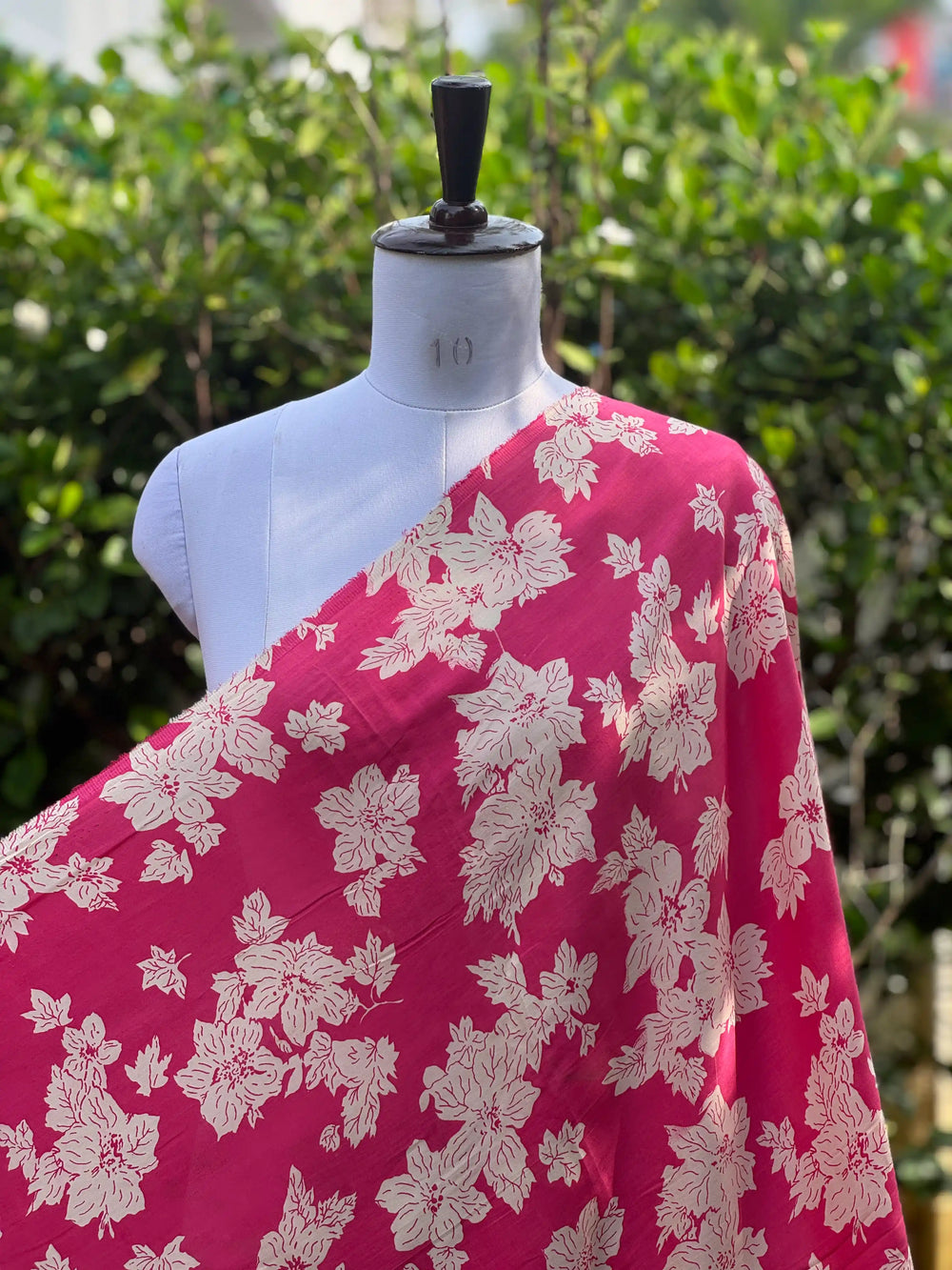 Printed Cotton Satin Fabric