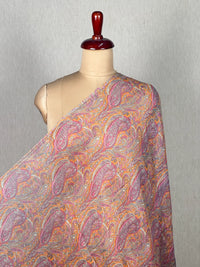 Printed Mul Chanderi Fabrics