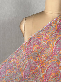 Printed Mul Chanderi Fabrics