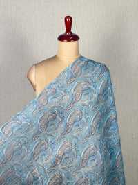 Printed Mul Chanderi Fabrics