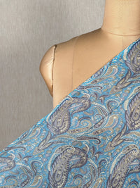 Printed Mul Chanderi Fabrics