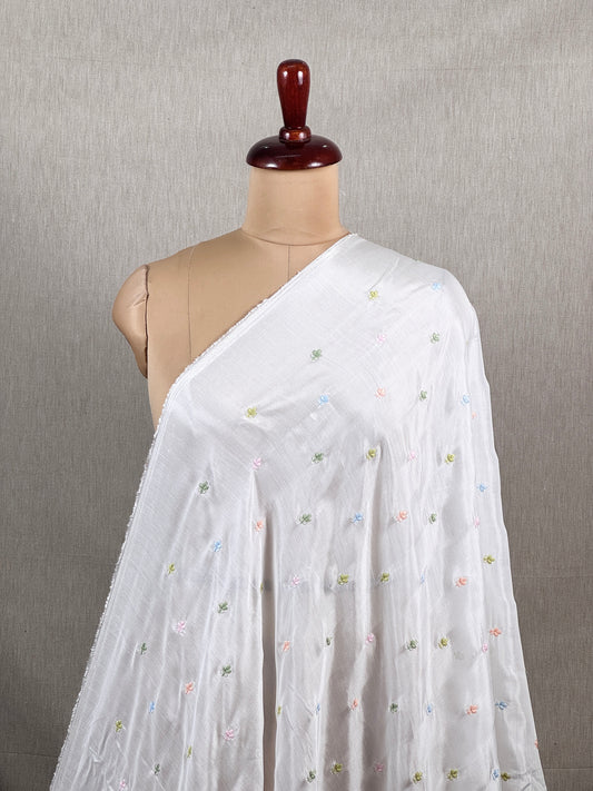 Embroidered Muslin Fabric