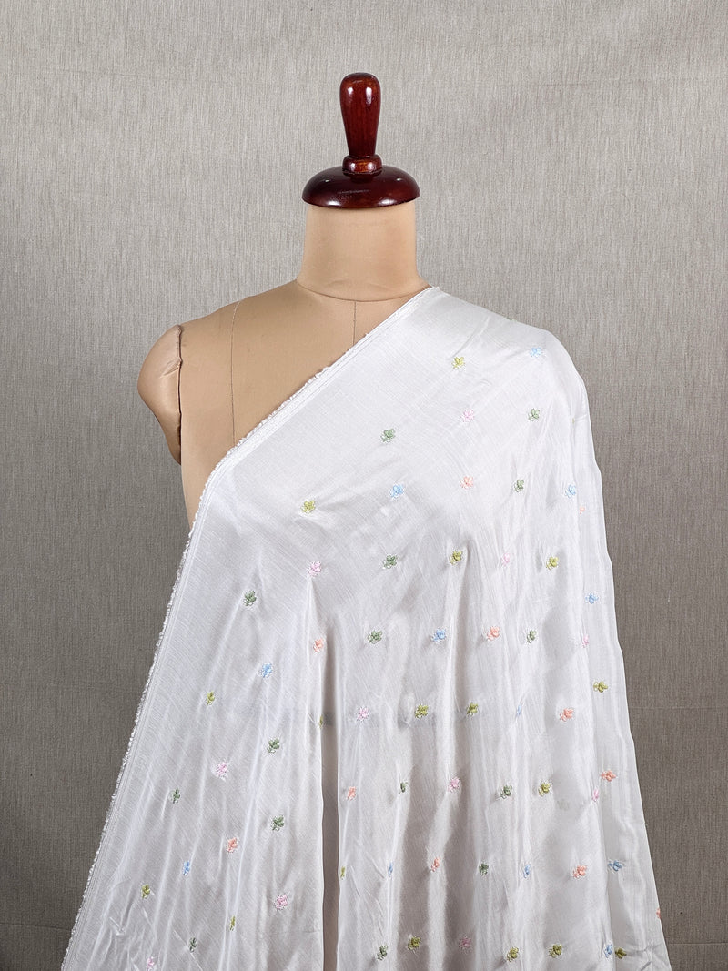 Embroidered Muslin Fabric