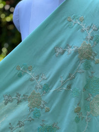 Embroidered Rubia Cotton Fabrics