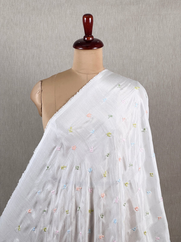 Embroidered Muslin Fabric