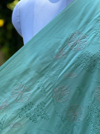 Embroidered Rubia Cotton Fabrics