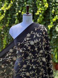 Embroidered  Mul Cotton Fabric
