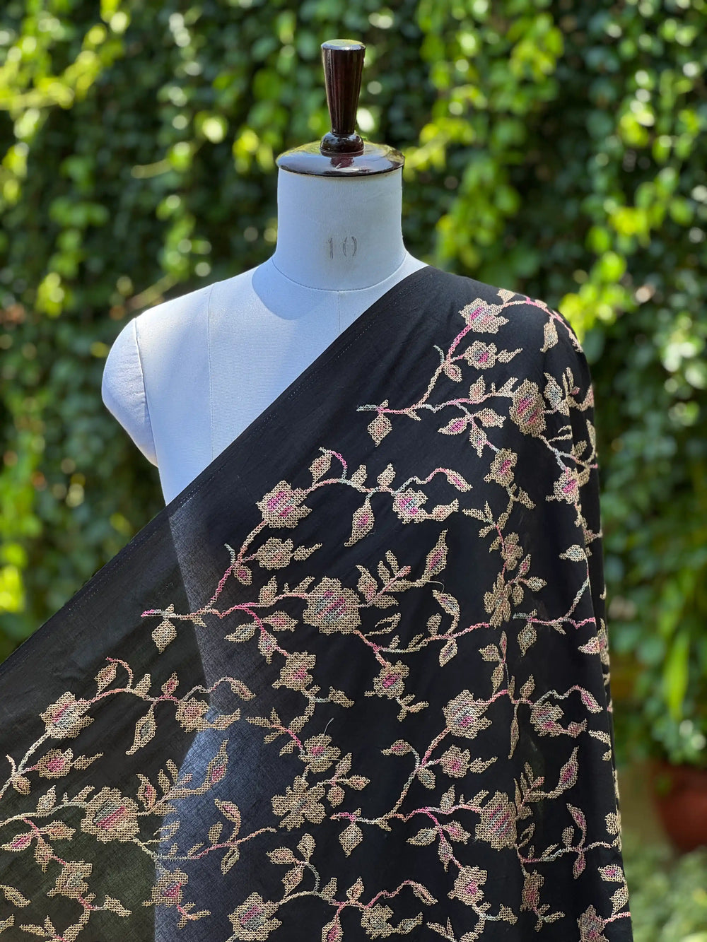 Embroidered  Mul Cotton Fabric
