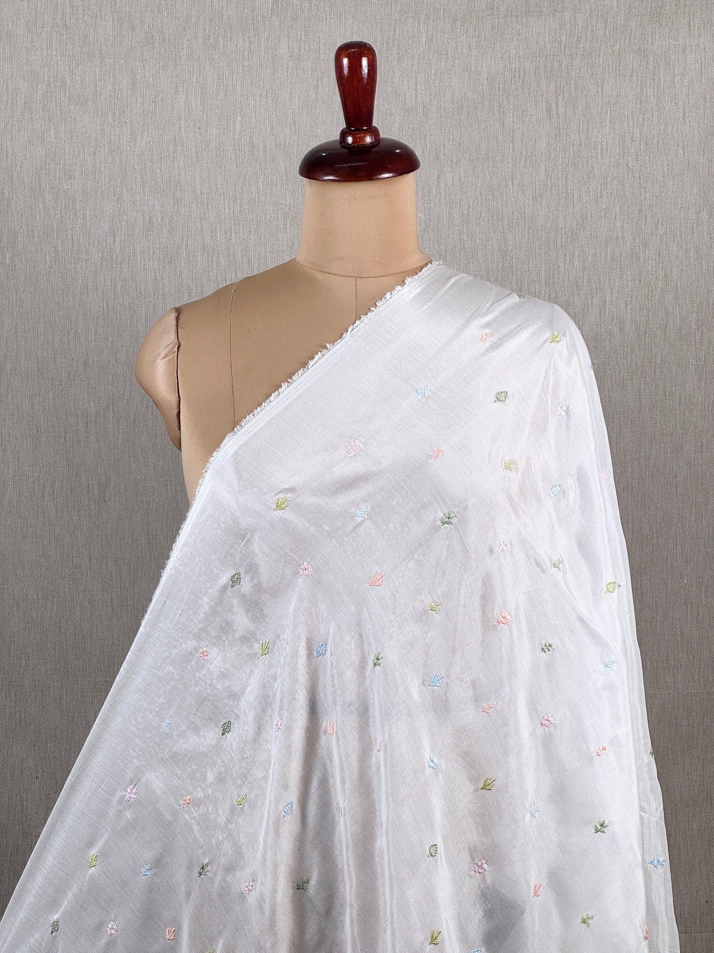Embroidered Muslin Fabric