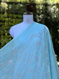 Embroidered Rubia Cotton Fabrics