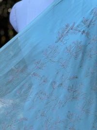 Embroidered Rubia Cotton Fabrics