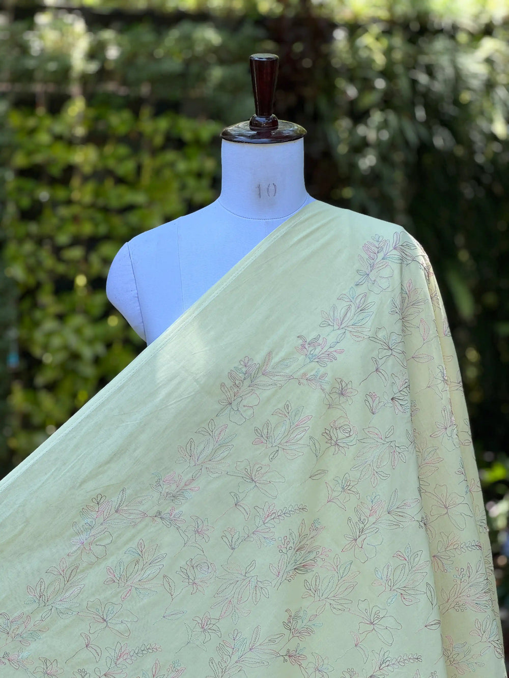 Embroidered Rubia Cotton Fabrics