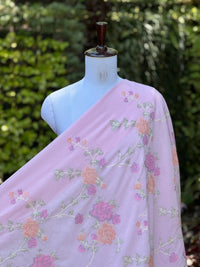 Embroidered Rubia Cotton Fabrics