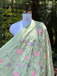 Embroidered Rubia Cotton Fabrics