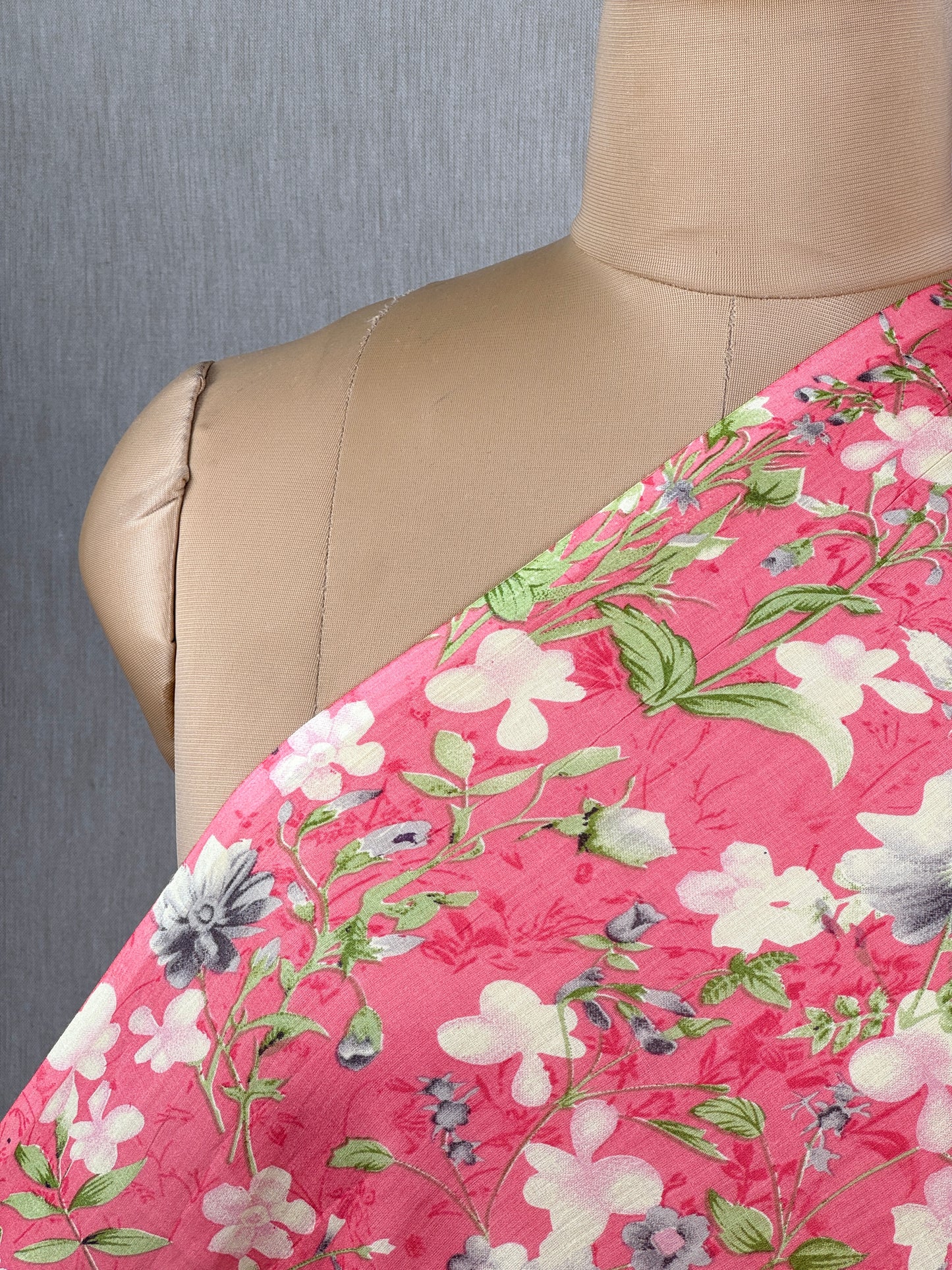 Printed Mulmul Fabric