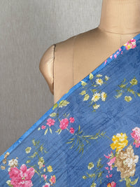 Printed Mul Chanderi Fabrics
