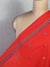 Embroidered Handloom Cotton Fabrics