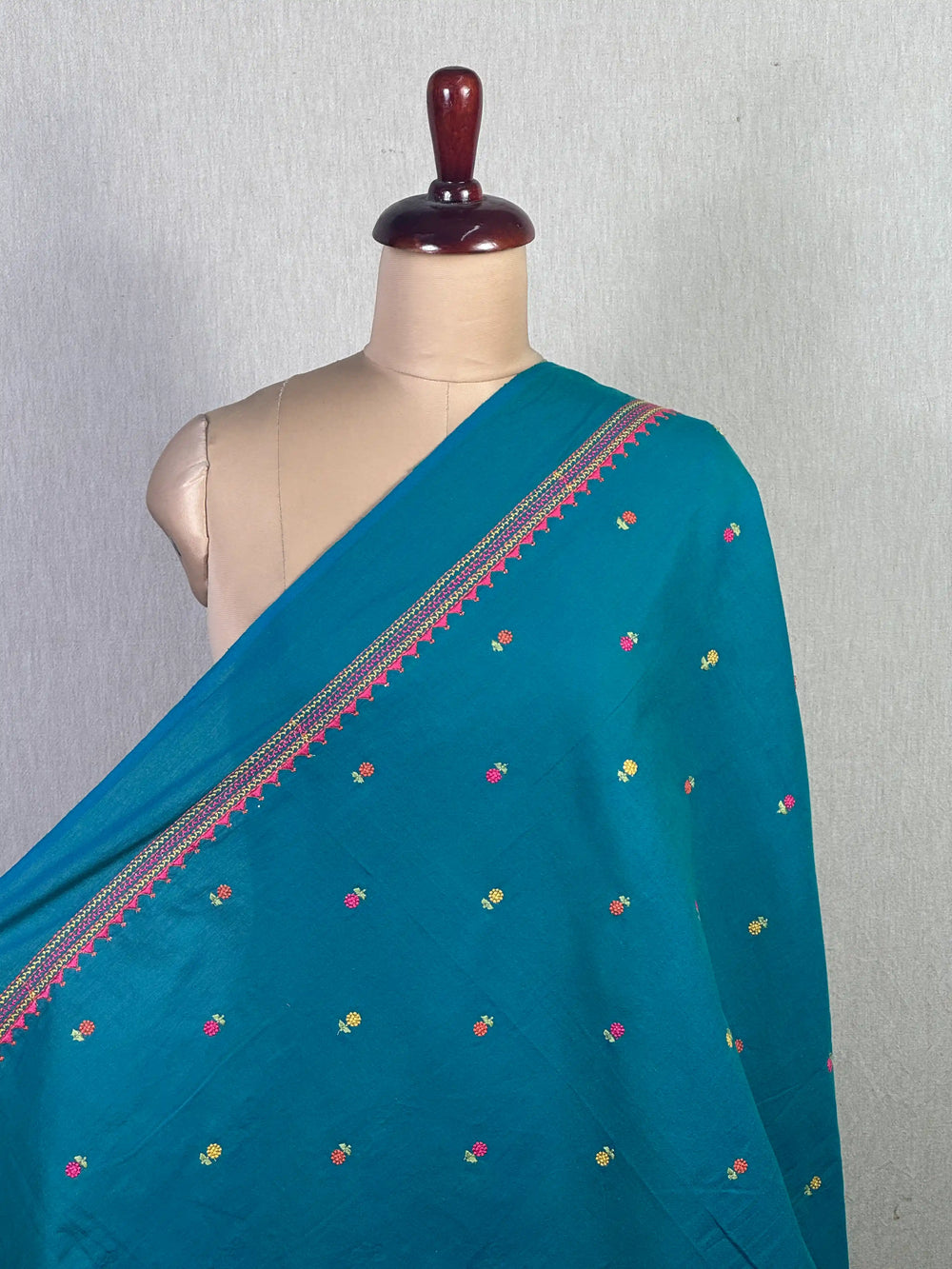 Embroidered Handloom Cotton Fabrics
