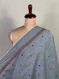 Embroidered Handloom Cotton Fabrics
