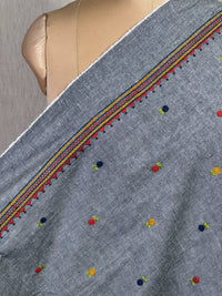 Embroidered Handloom Cotton Fabrics