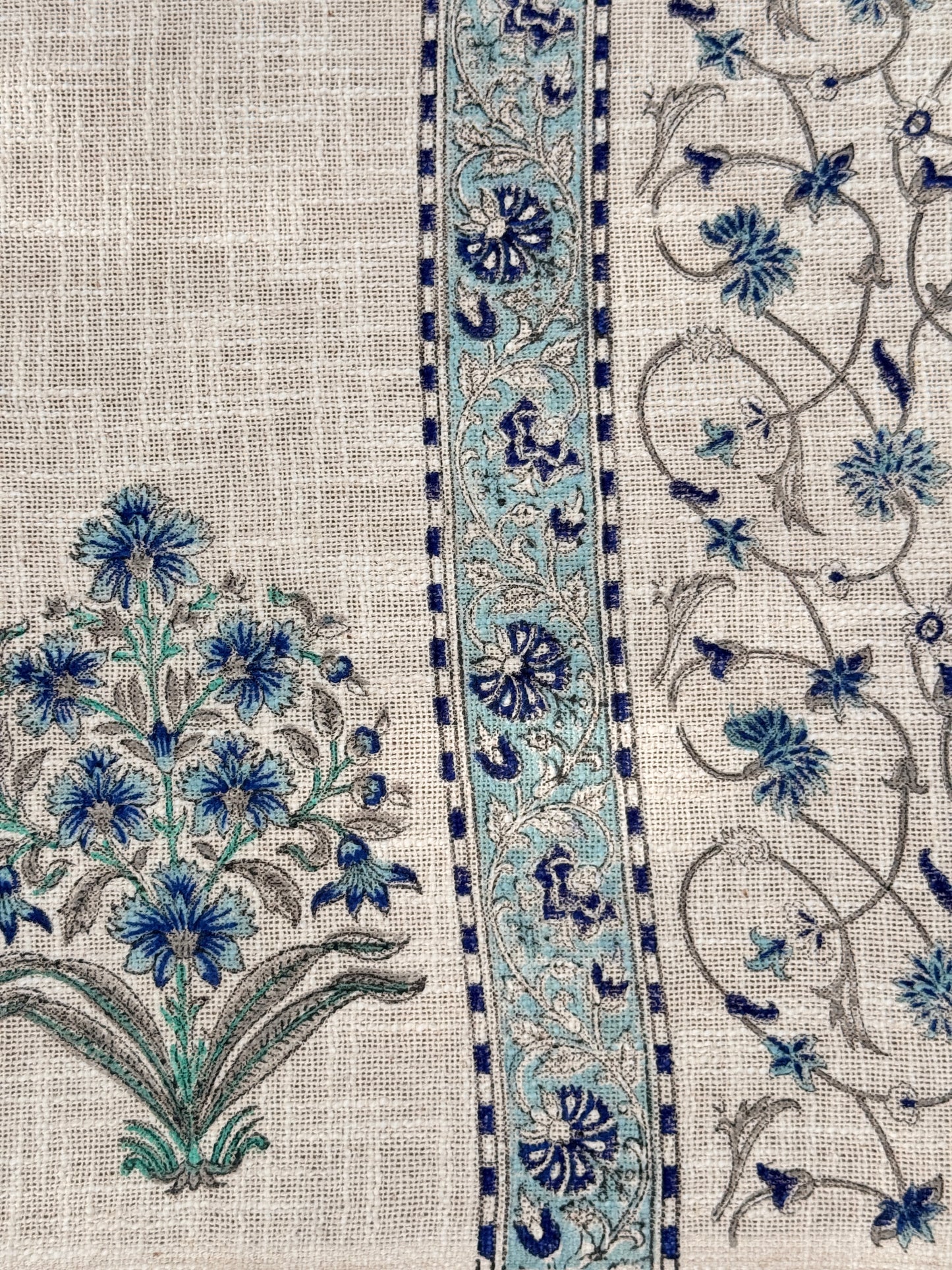 Block Printed Jute Table Runners
