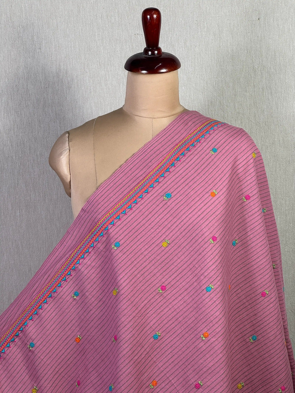 Embroidered Handloom Cotton Fabrics