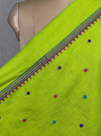 Embroidered Handloom Cotton Fabrics