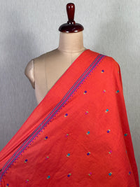 Embroidered Handloom Cotton Fabrics