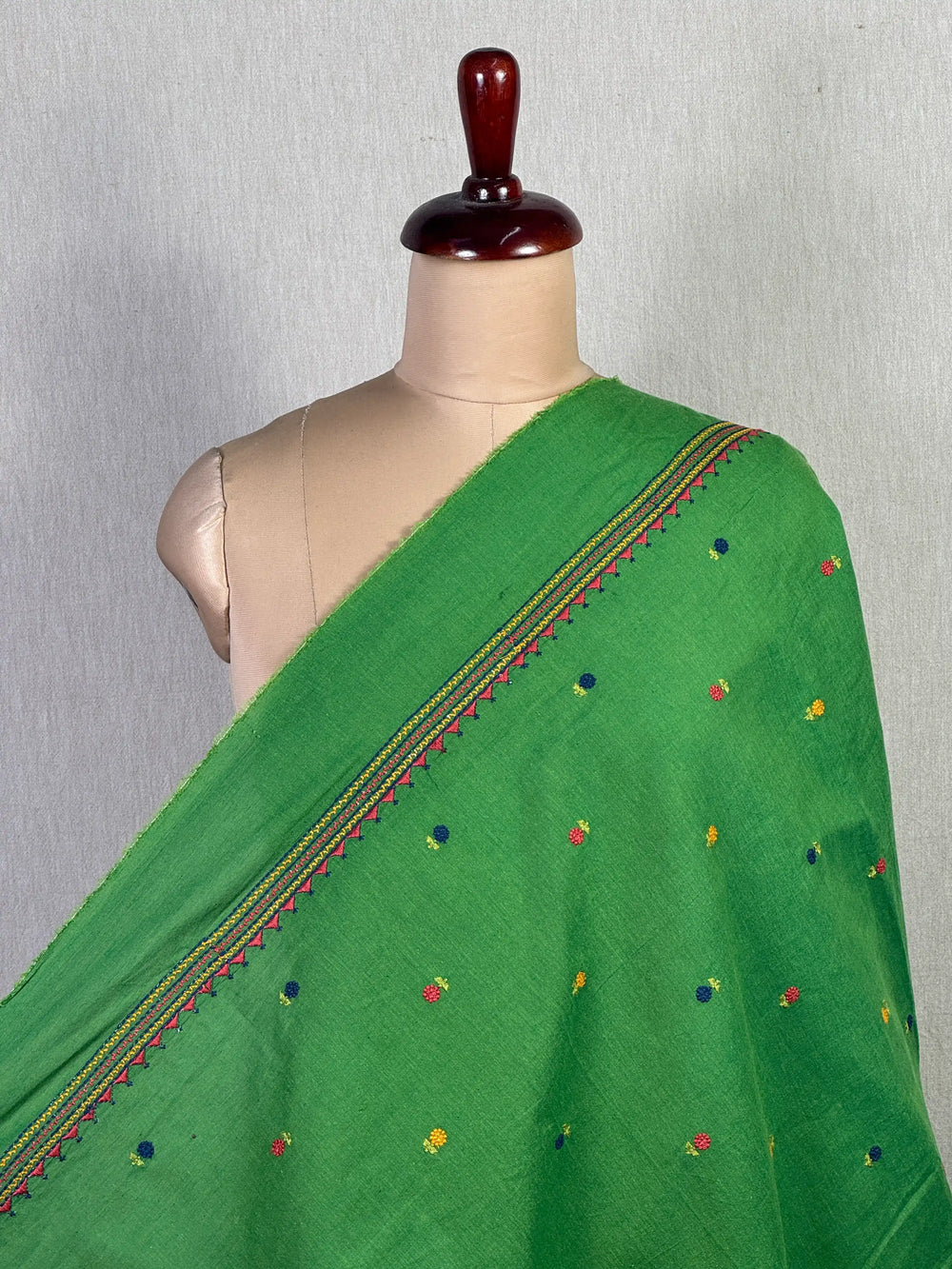 Embroidered Handloom Cotton Fabrics