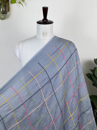 Embroidered 40gm Banarasi Chanderi Fabrics