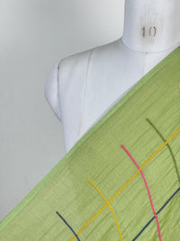Embroidered 40gm Banarasi Chanderi Fabrics