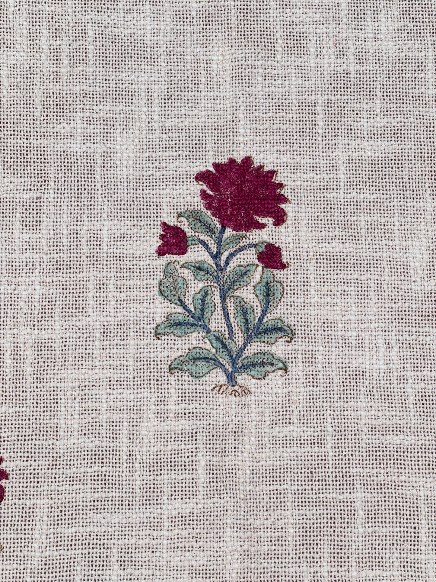 Block Printed Jute Table Runners