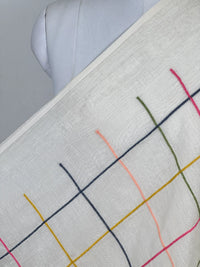 Embroidered 40gm Banarasi Chanderi Fabrics