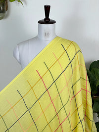 Embroidered 40gm Banarasi Chanderi Fabrics
