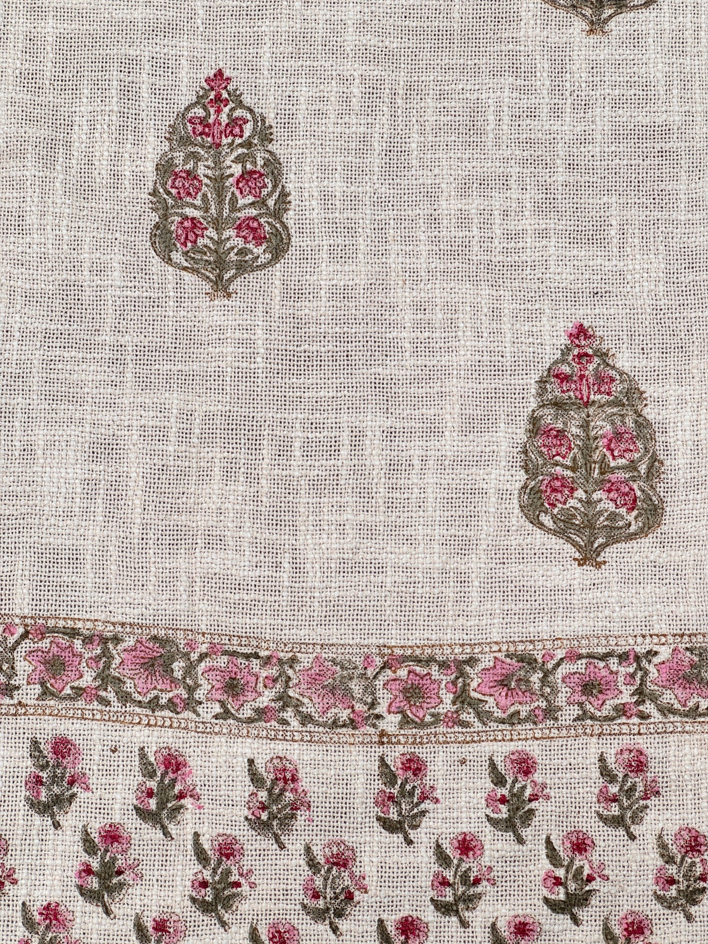 Block Printed Jute Table Runners