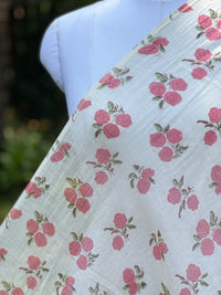 Digital Printed Banarasi Mul Chanderi Fabric