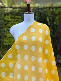 Digital Printed Banarasi Mul Chanderi Fabric