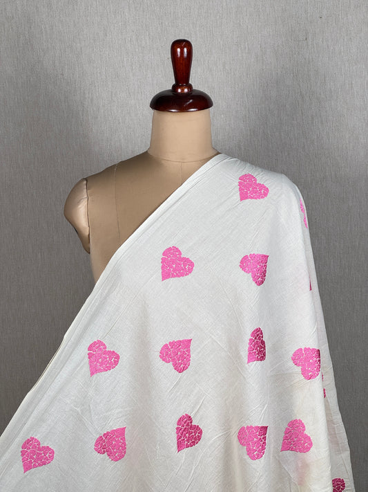 Embroidered Kora Cotton Fabric