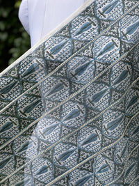 Block Printed Banarasi  Chanderi Fabrics