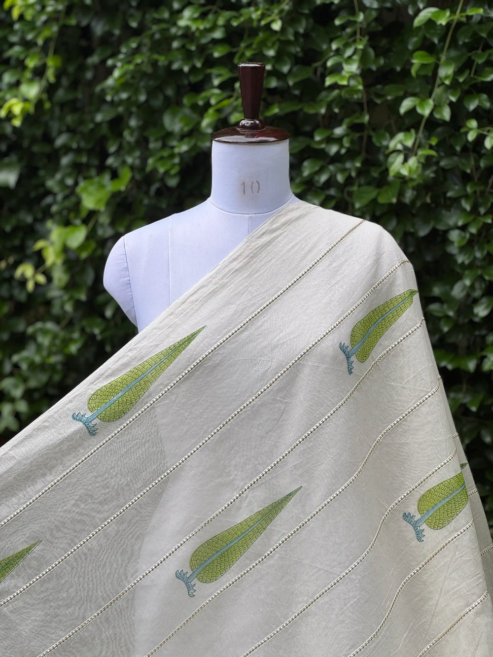 Block Printed Banarasi  Chanderi Fabrics