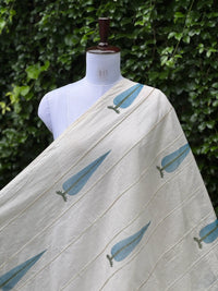 Block Printed Banarasi  Chanderi Fabrics
