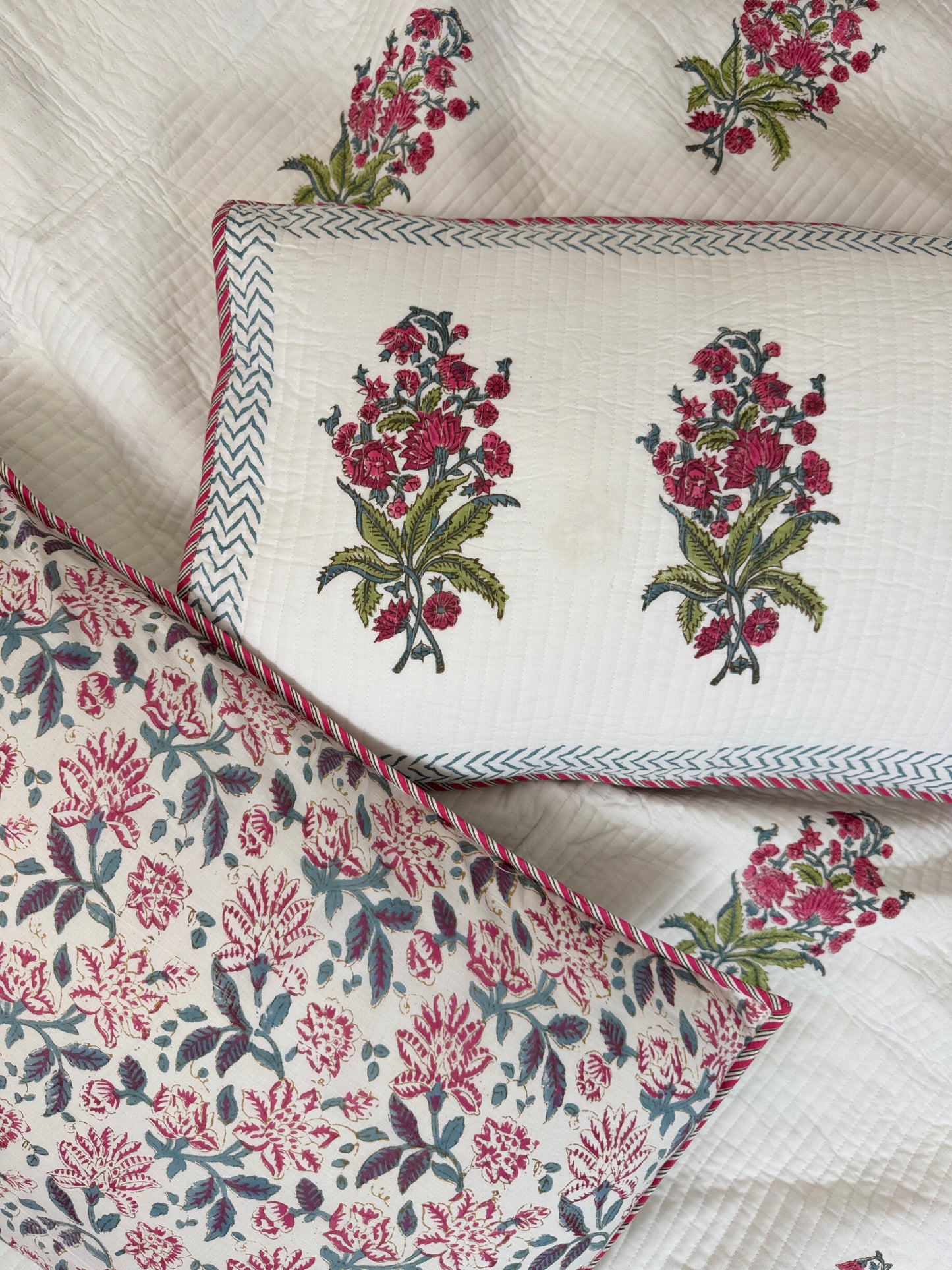 Hand Block Printed  Cotton Comforters