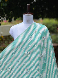 Embroidered Handloom Fabric