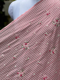 Embroidered Handloom Fabric