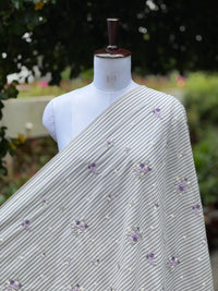 Embroidered Handloom Fabric